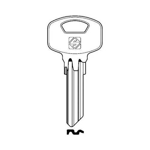 10,0 x CHIAVE PIATTA YALE YA89SM SILCA