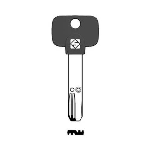 5,0 x CLÉ PUNOISONNÉE MULTILOCK...