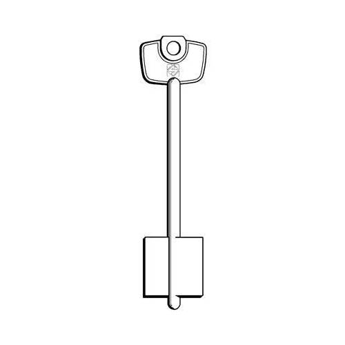 5,0 x CLÉ DOUBLE MAPPA CERUTTI 5C9 SILCA