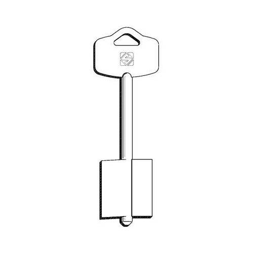 5,0 x CLÉ DOUBLE MAPPA ESETY 5EY20 SILCA