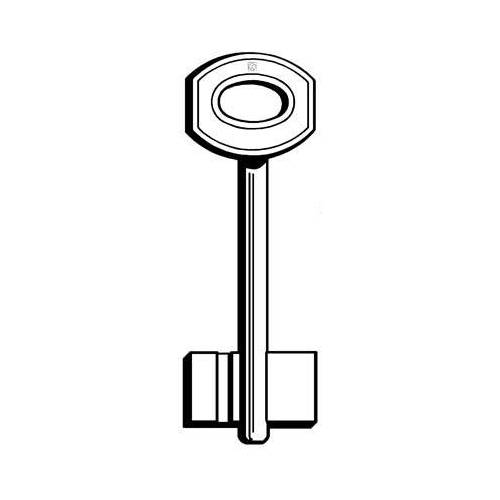5,0 x CLÉ DOUBLE MAPPE RG RGC SILCA
