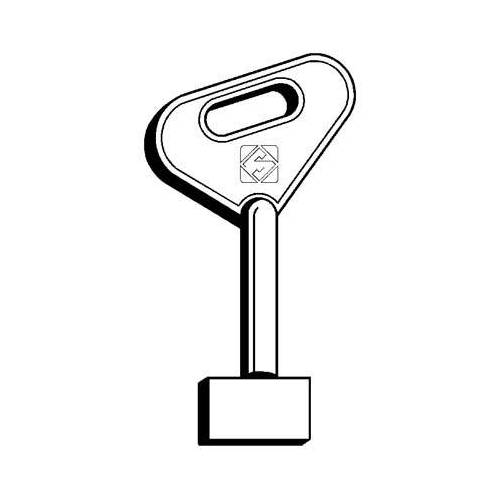 5,0 x CHIAVE A POMPA AUNO 5AU1 SILCA