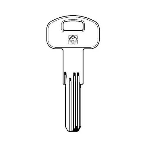 5,0 x CLÉ POINÇONNÉE SECUREMME K1...