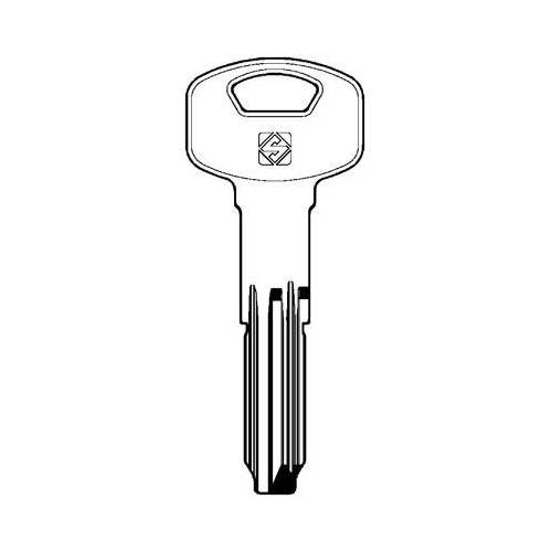 10,0 x CHIAVE PUNZONATA YALE YA90 SILCA