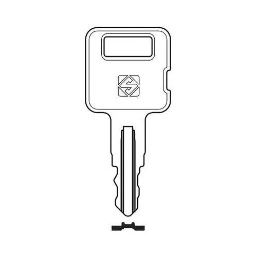 10,0 x CLÉ AUTO CATERPILLAR CTR2R SILCA