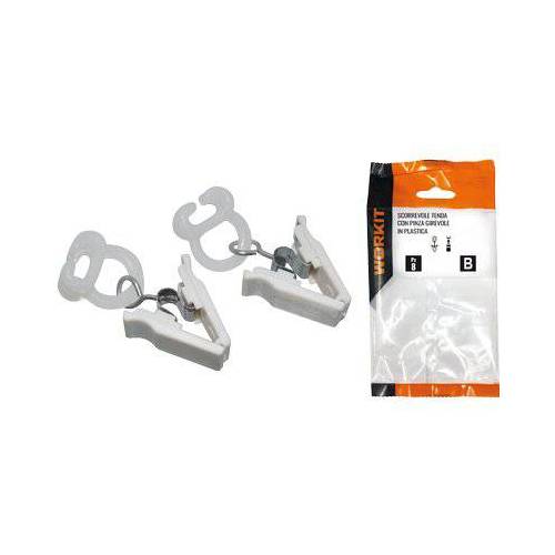 2,0 x SCORREVOLE TENDA CON PINZA...