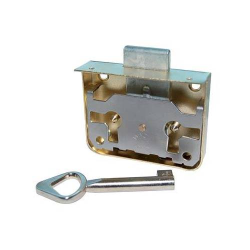 5,0 x SERRURE POUR MEUBLES À APPLIQUER