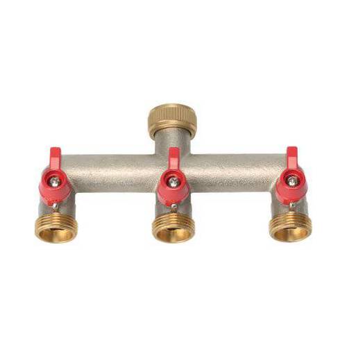 PRESA A RUBINETTO OTTONE 3 USCITE...
