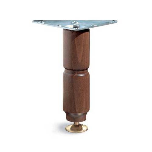 4,0 x PIED MEUBLE RÉGLABLE NOYER