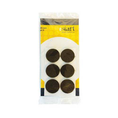 25,0 x FEUTRE ADHÉSIF ROND