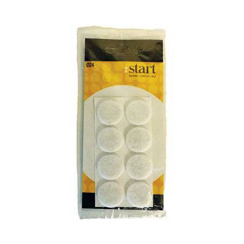 25,0 x FEUTRE ADHÉSIF ROND