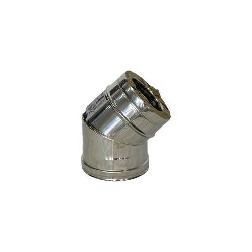 C CURVA INOX 45 D 20 CM