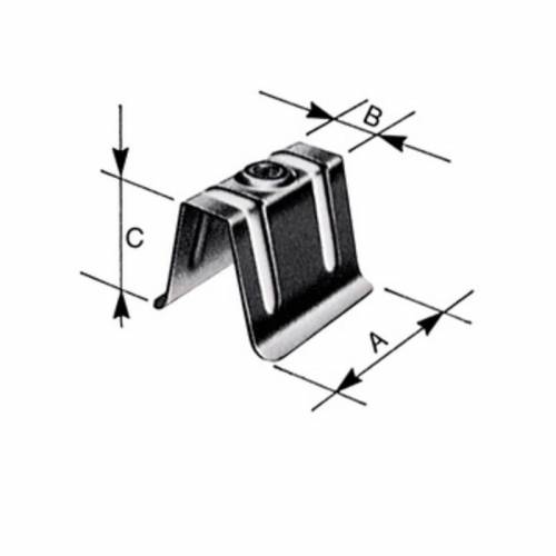 100 x CAPPELLOTTO IN LAMIERA ZINCATA...