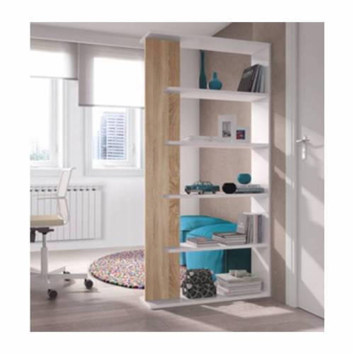 KIT LIBRERIA ALIDA 90X25XH180 BIANCO...