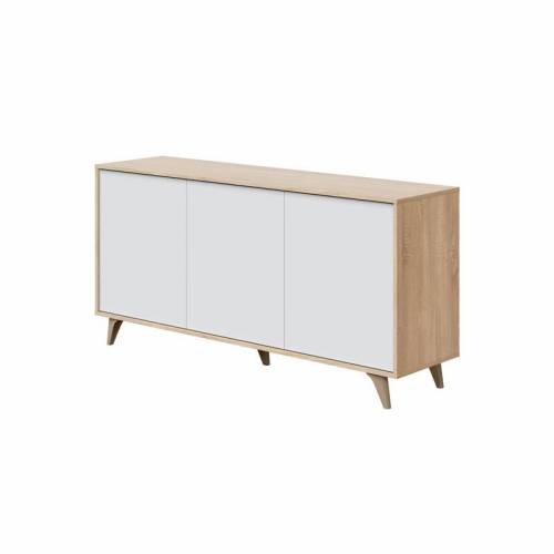 KIT CREDENZA 3 ANTE 154X40X75H ROVERE...