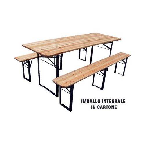 ENSEMBLE TABLE + BANQUETTES DE...
