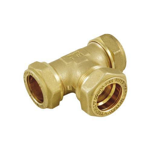 RACCORDO A T RAME-INOX-RAME COBRASUN...