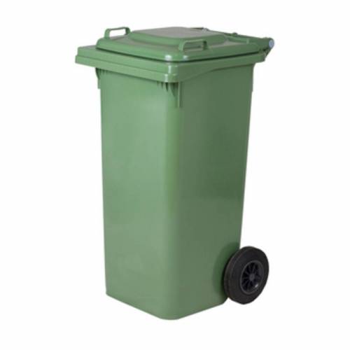 PATTUMIERA 240 L C/RUOTE VERDE MP