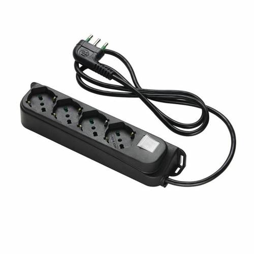 FME 47.421 MULTIPRESA 4P BIP/SC+INT NERO