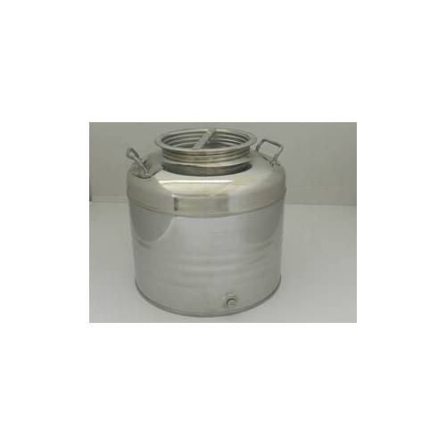 FUSTO OLIO ACCIAIO INOX 441 100 L...