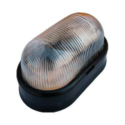 2,0 x PLAFONIERA PPL + VETRO OVALE