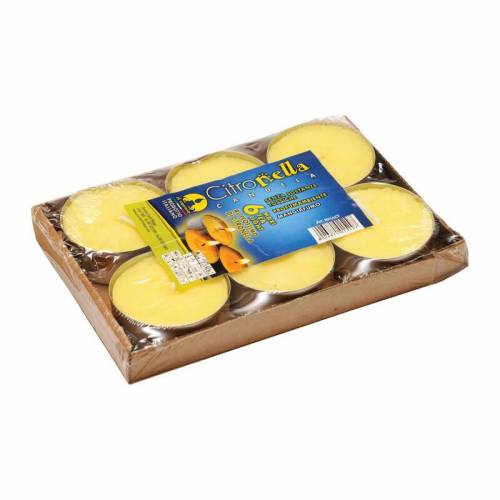 12 x CITRONELLA TEA LIGHT MADE IN...