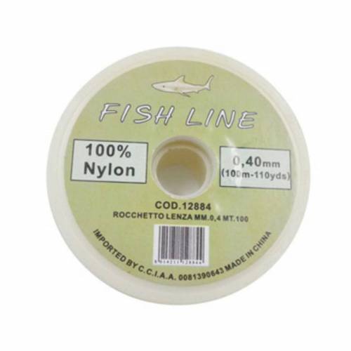 12 x LENZA IN NYLON D 0,4 MM...