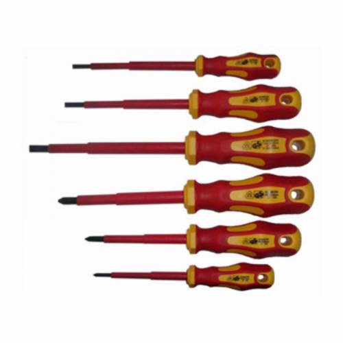 6 x SERIE  6 CACCIAVITE C/ISOLAMENTO...