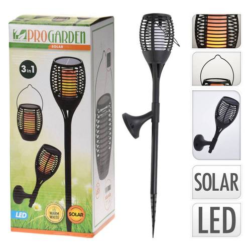 LAMPADA A ENERGIA SOLARE cm 12 x h.62