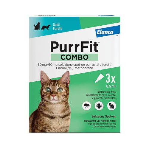 ANTIPARASSITARIO PURRFIT COMBO GATTI...