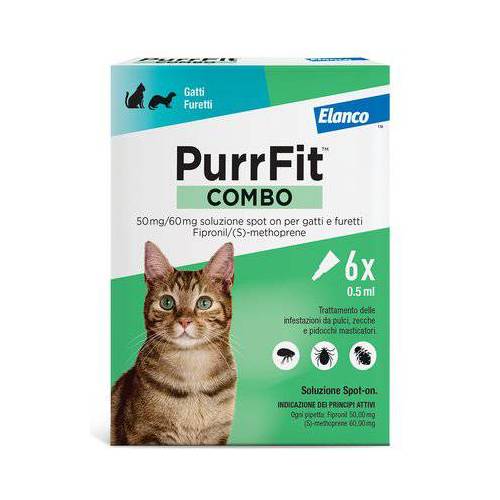 ANTIPARASSITARIO PURRFIT COMBO GATTI...