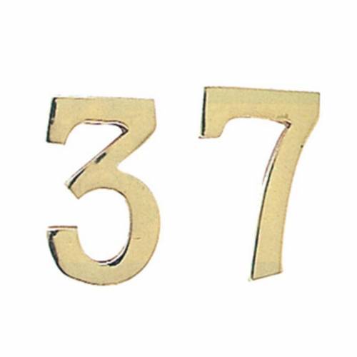 BL NUMERO CIVICO 9 IN OTTONE 100 MM