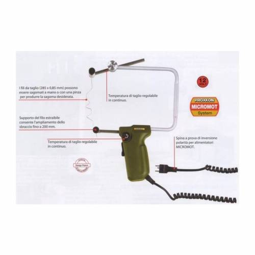 TAGLIA POLISTIROLO PROXXON 27082