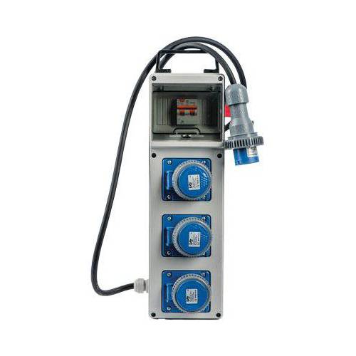 QUADRO DISTRIBUZIONE BLU + PULSANTE...