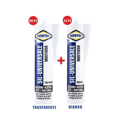 KIT BOSTIK SILICONE ACETICO SPECIAL