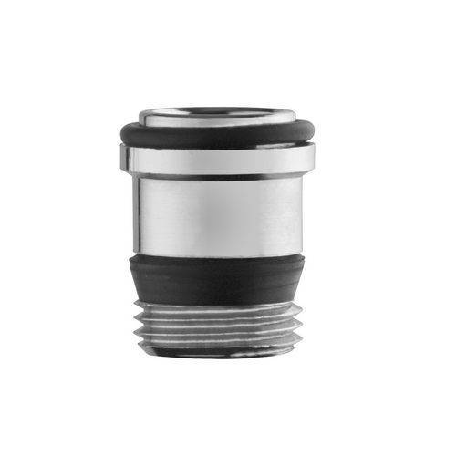 CODOLO TENUTA GOMMA Misura: 1/2" Cromo