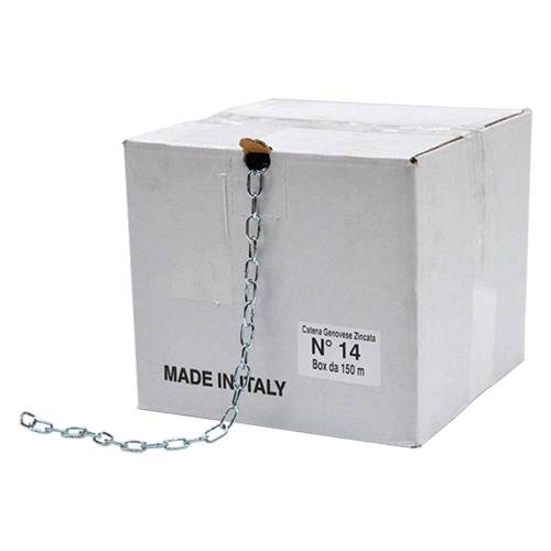 CATENA GENOVESE n.28 mm 8,8 x mt 15...