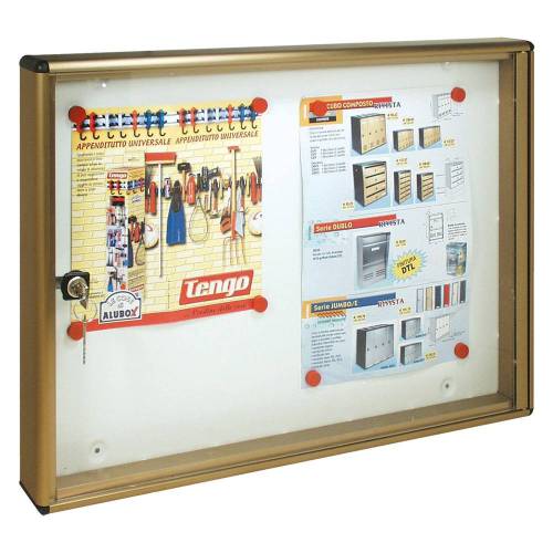 BACHECA PORTA AVVISI 2 FOGLI cm 55 x...