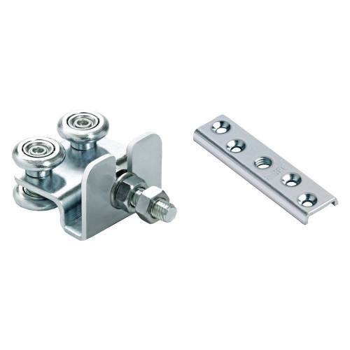 CARRELLO A 4 CUSCINETTI CON PIASTRA...