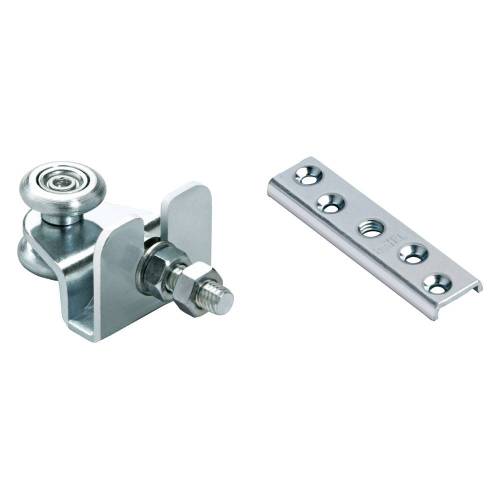 CARRELLO A 2 CUSCINETTI CON PIASTRA...