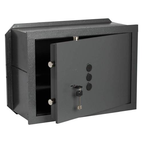 CASSAFORTE CON CHIAVE E COMBINAZIONE...