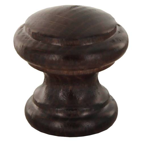 POMOLO IN LEGNO ART. 114 mm 38 noce...