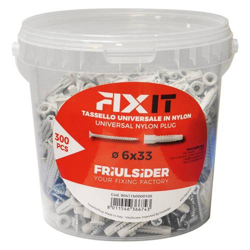TASSELLO NYLON 'FIXIT' Ø 8 x 51 mm...