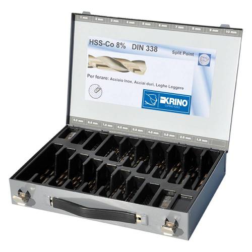 PUNTE PER METALLO HSS AL COBALTO 8%...