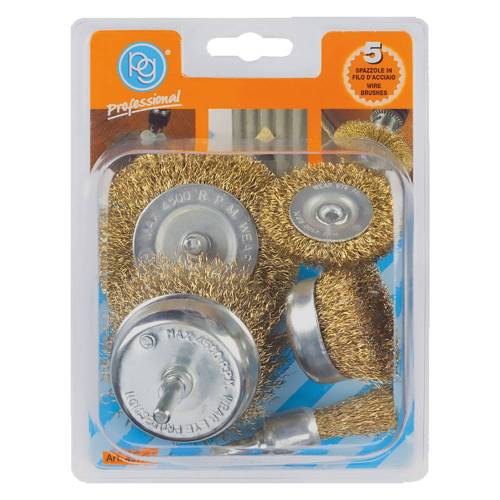 SET SPAZZOLE PER TRAPANO...