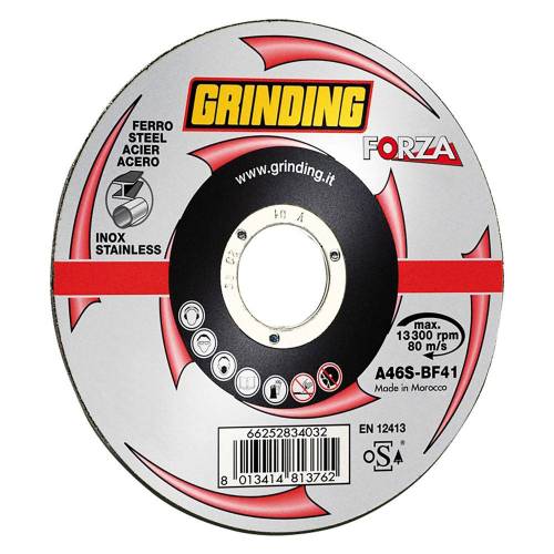 MOLA ABRASIVA PER INOX/FERRO ø 115 x...