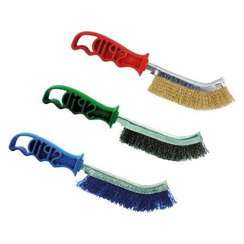 SPAZZOLA A MANO CURVA 'SPID' nylon...