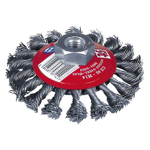 SPAZZOLA CONICA PER SMERIGLIATRICE ø...