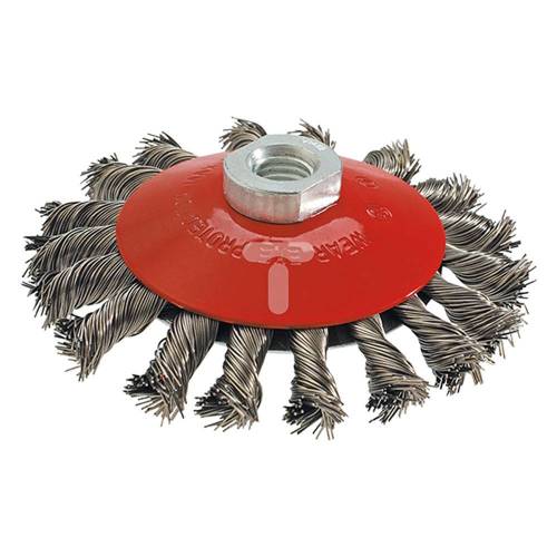 SPAZZOLA CIRCOLARE CONICA ø mm 100...