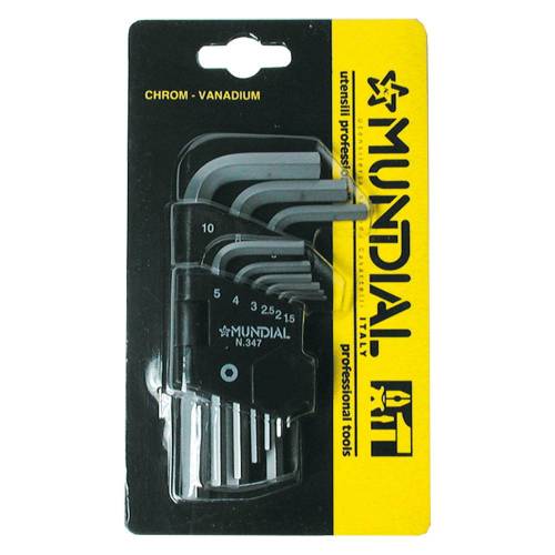 CHIAVI ESAGONALI IN SERIE (1,5-10) 9...